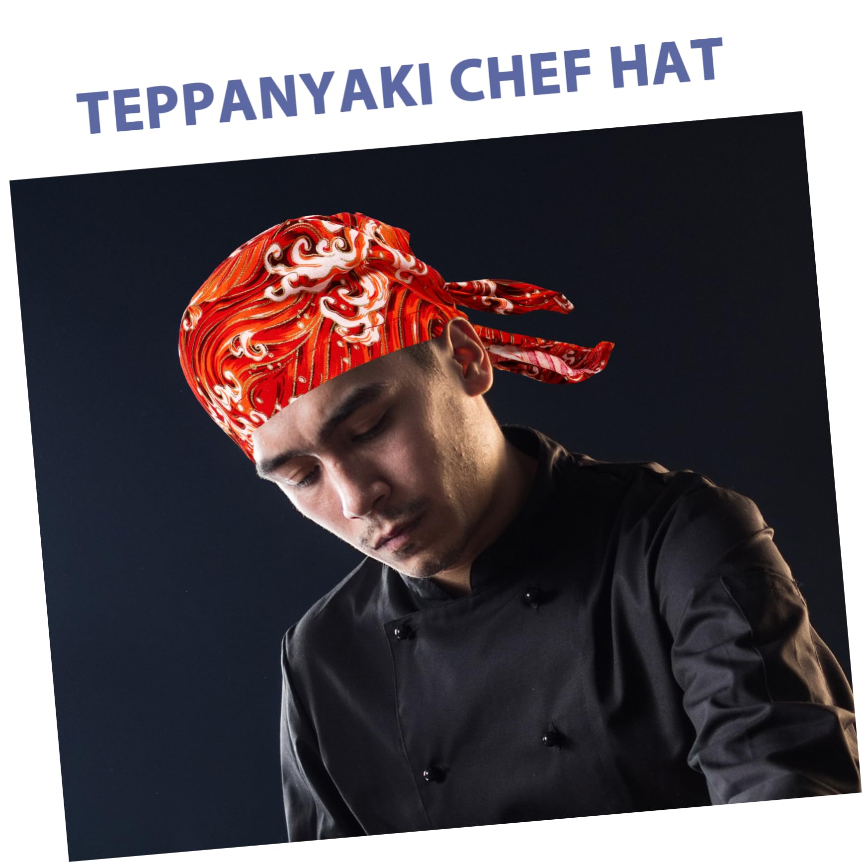 TOPBATHY Sombrero De Chef Pañuelo Gorras Cocina Sombrero De Trabajo Suministros De Cocina Uniforme De Decorativo De Trabajo Servir s Chef De