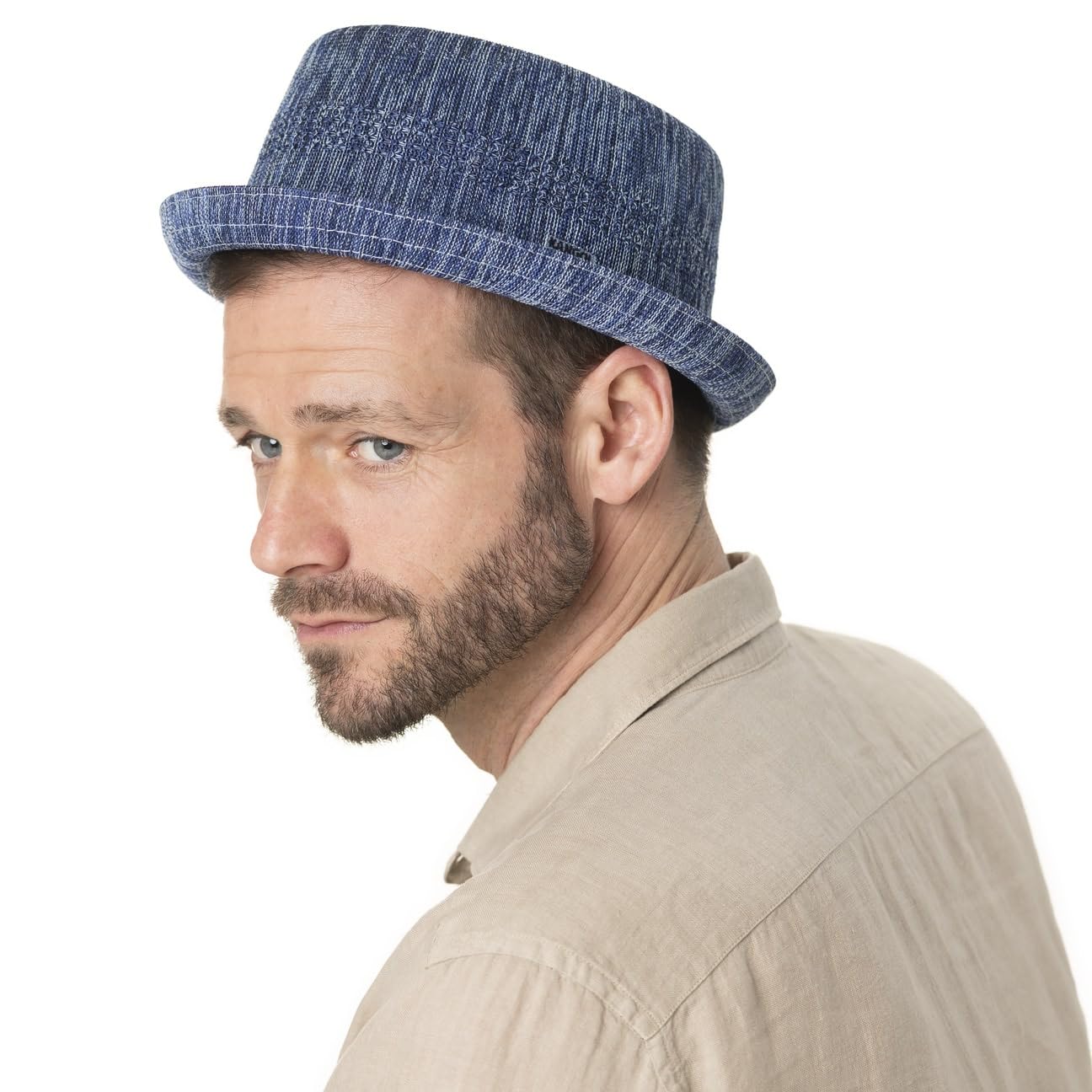 Kangol Color Burst Mowbray Pork Pie Stoffhut Sommerhut Sonnenhut Pork-Pie-Hut Damen/Herren - Frühling-Sommer Sommer