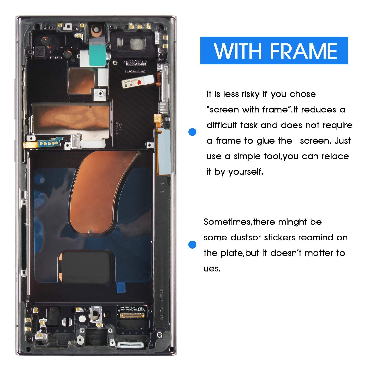 Amazon.com: AMOLED for Samsung Galaxy S23 Ultra Screen Replacement