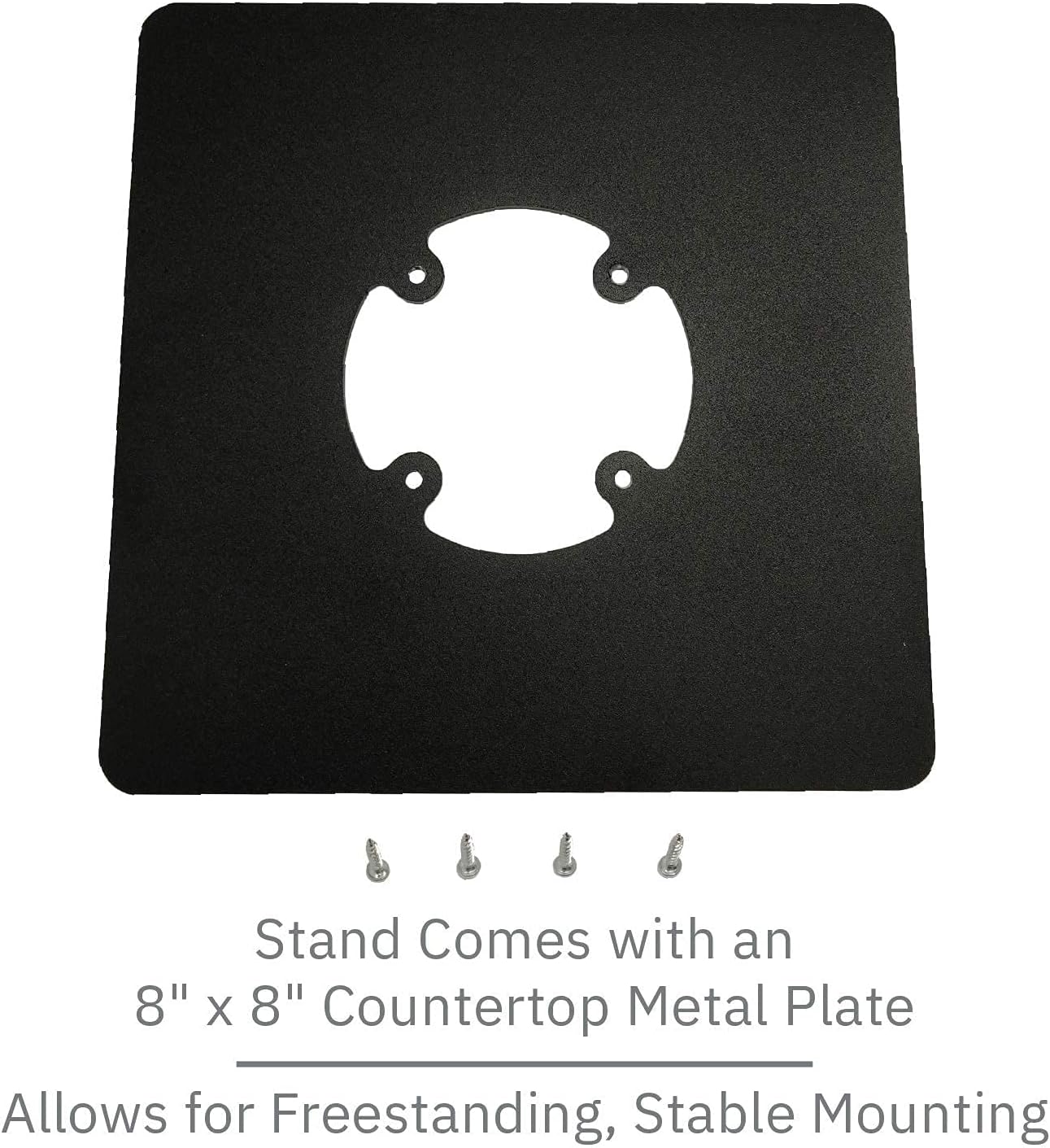 Verifone M400 / Verifone M440 Freestanding Swivel and Tilt Stand with Square Plate