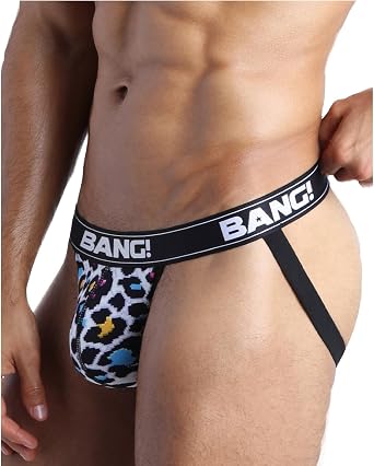 Bang Mens Underwear - Cotton Jockstrap - Premium Soft Texture 1 3/8" Waistband