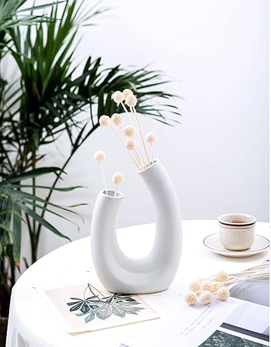 Vista 5 de 20 unidades de flores secas naturales, bolas de Billy amarillas, flores secas de 16 pulgadas, ramo de arreglos de flores para jarrones bohemios