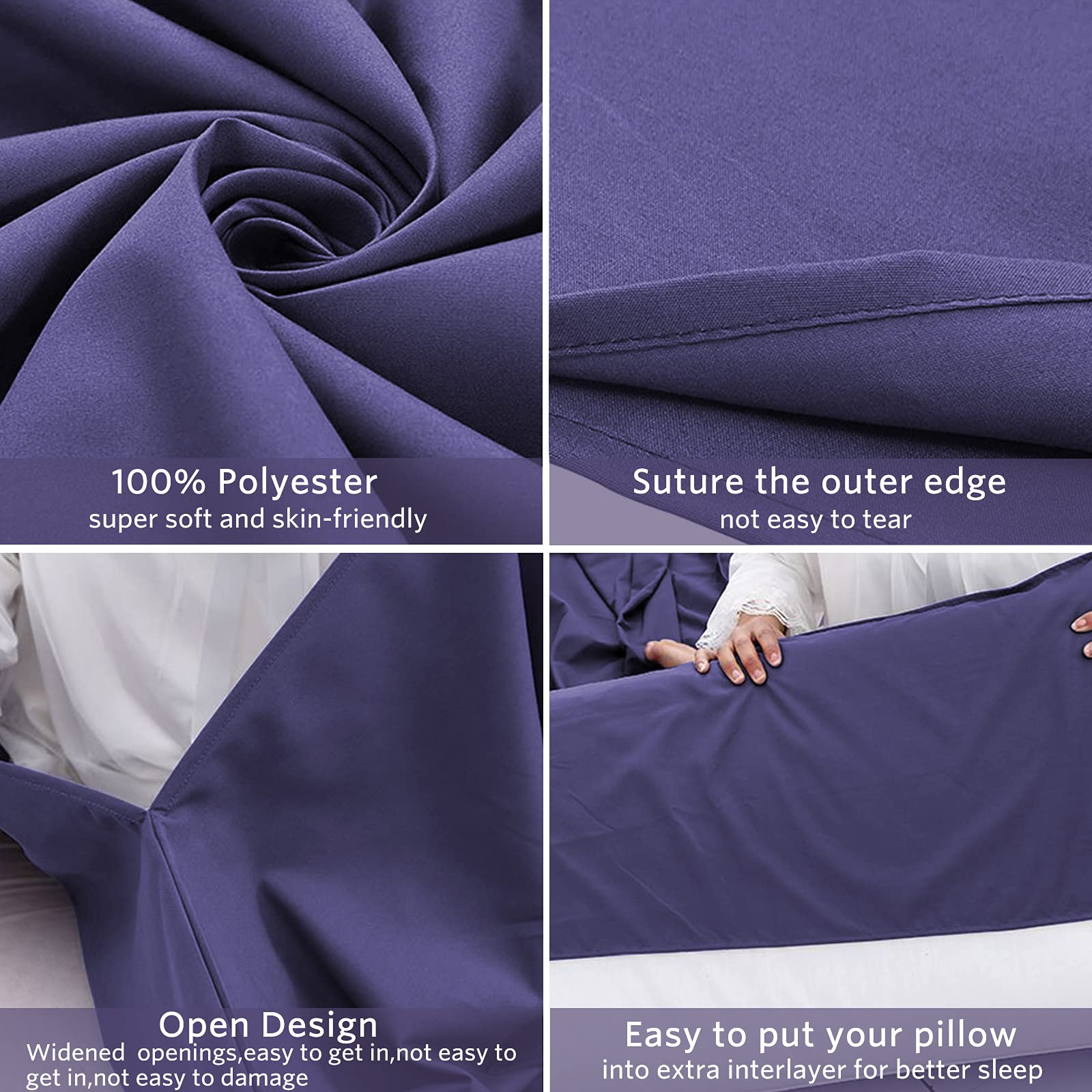 Mannice Śpiwór Sleeping Bag Liner dla dorosłych, uniseks