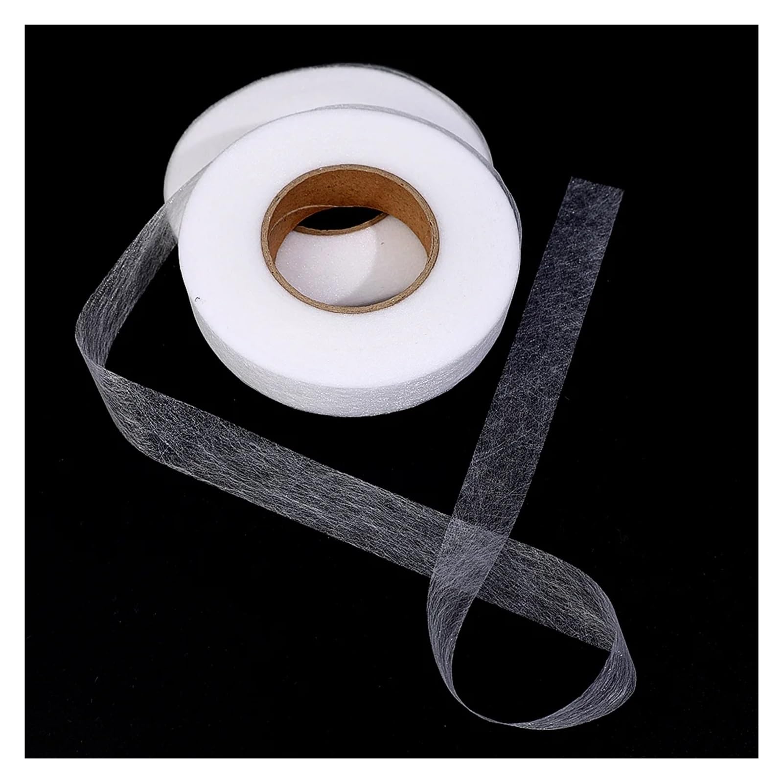 Säumband Bügelband zum Bügeln, 60 m selbstklebendes Hosenkanten-Kürzungsklebeband for DIY Jean-Kleidung, Längenverkürzungswerkzeuge, Haushalts-Nähzubehör, Saumband(2cmx60m)