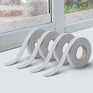 52Feet Window Condensation Prevention, Water Absorber, Anti Condensation for Windows, Window Condensation Solutions, Glass Water Absorbent Sticker, Anti Condensation Sticker for Windows