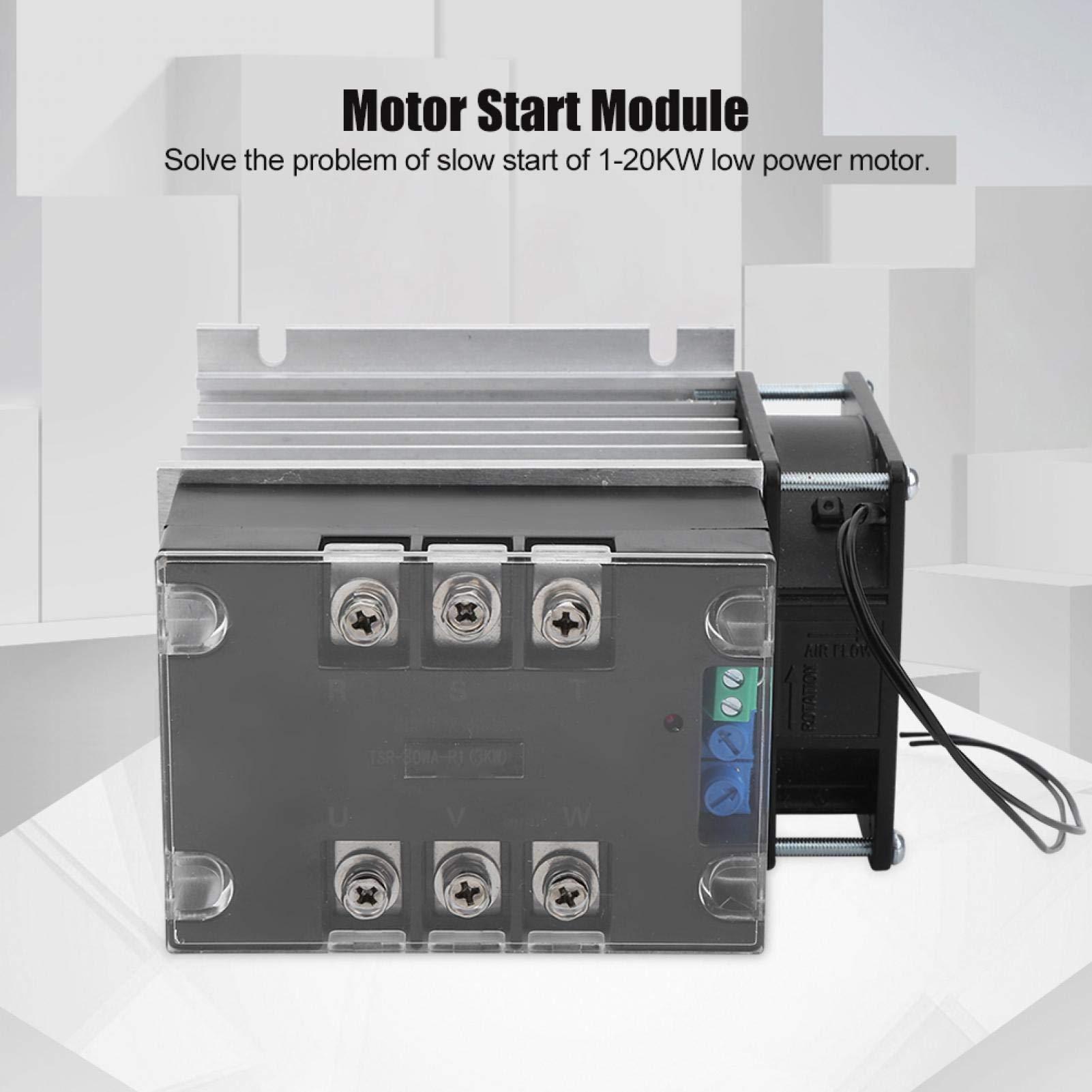 Softstart-Controller, płyta rozruchowa, 3-fazowe akcesoria elektryczne aluminiowa podstawa do młynków kulkowych (moduły + radiator)