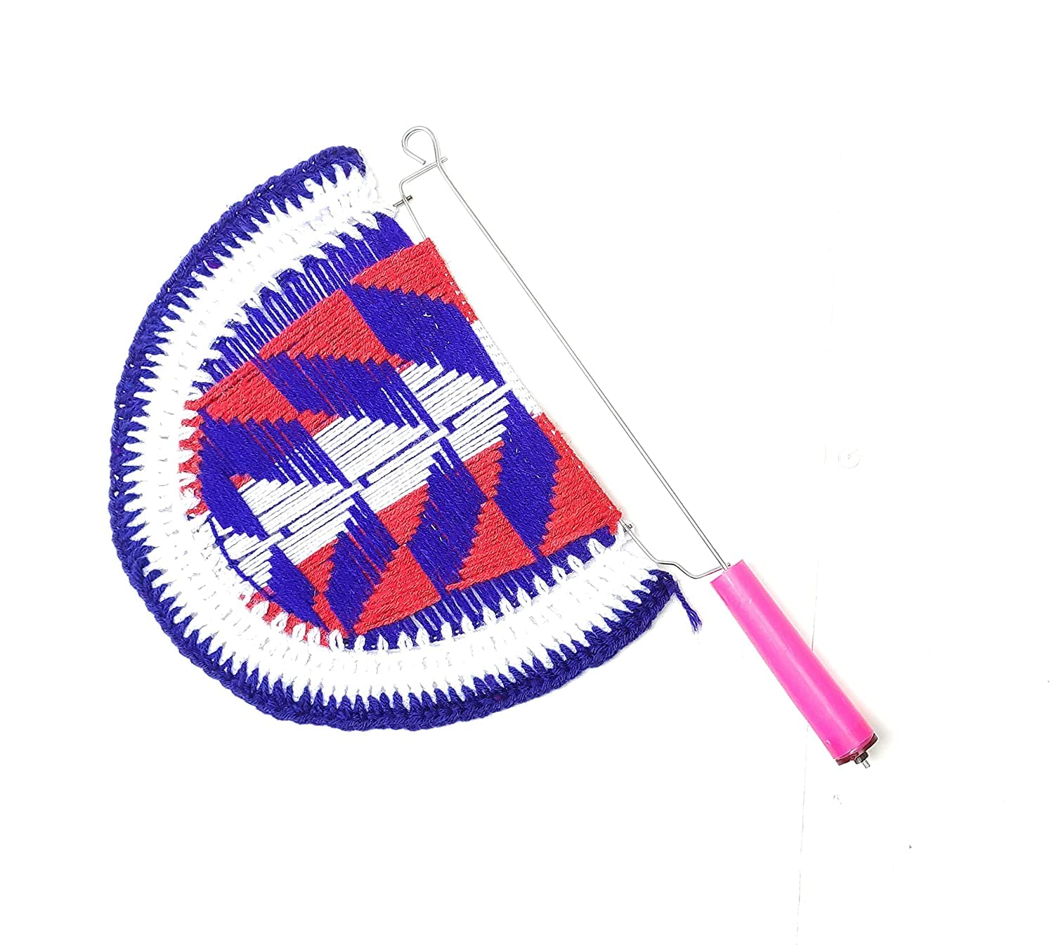 Handmade Crafting Fan 3 Different Fans/Bena for Summer Season Combo Bamboo Stick, Hand Knitted, Plastic Handfan Bena Beejna Pankha Handheld for Natural Cooling Air Home Decor and Travel use(Set of 3) 1