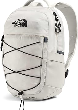 The North Face Borealis Mini Backpack, White Dune/TNF Black, One Size