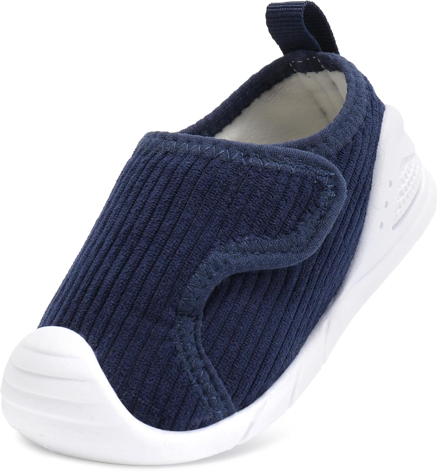 Baby Wide Toe Box Boys Girls Shoes Toddler Barefoot First Walking Sneakers with Hoo...