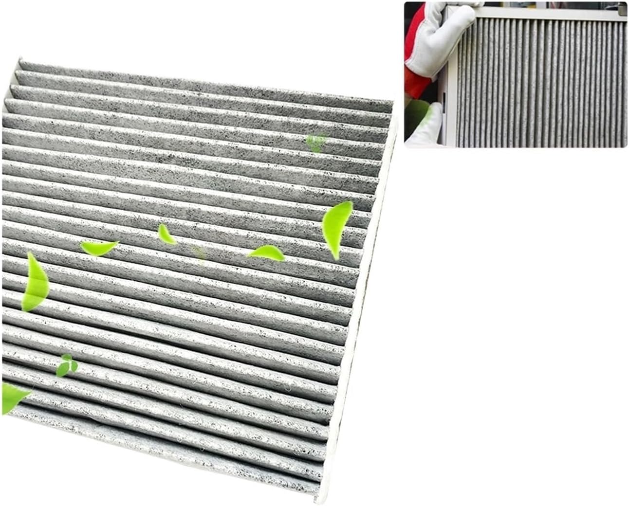 車内エアフィルター カローラ 2009-2019 対応 オートフィルター カーボンファイバー 87139-02020 87139-0