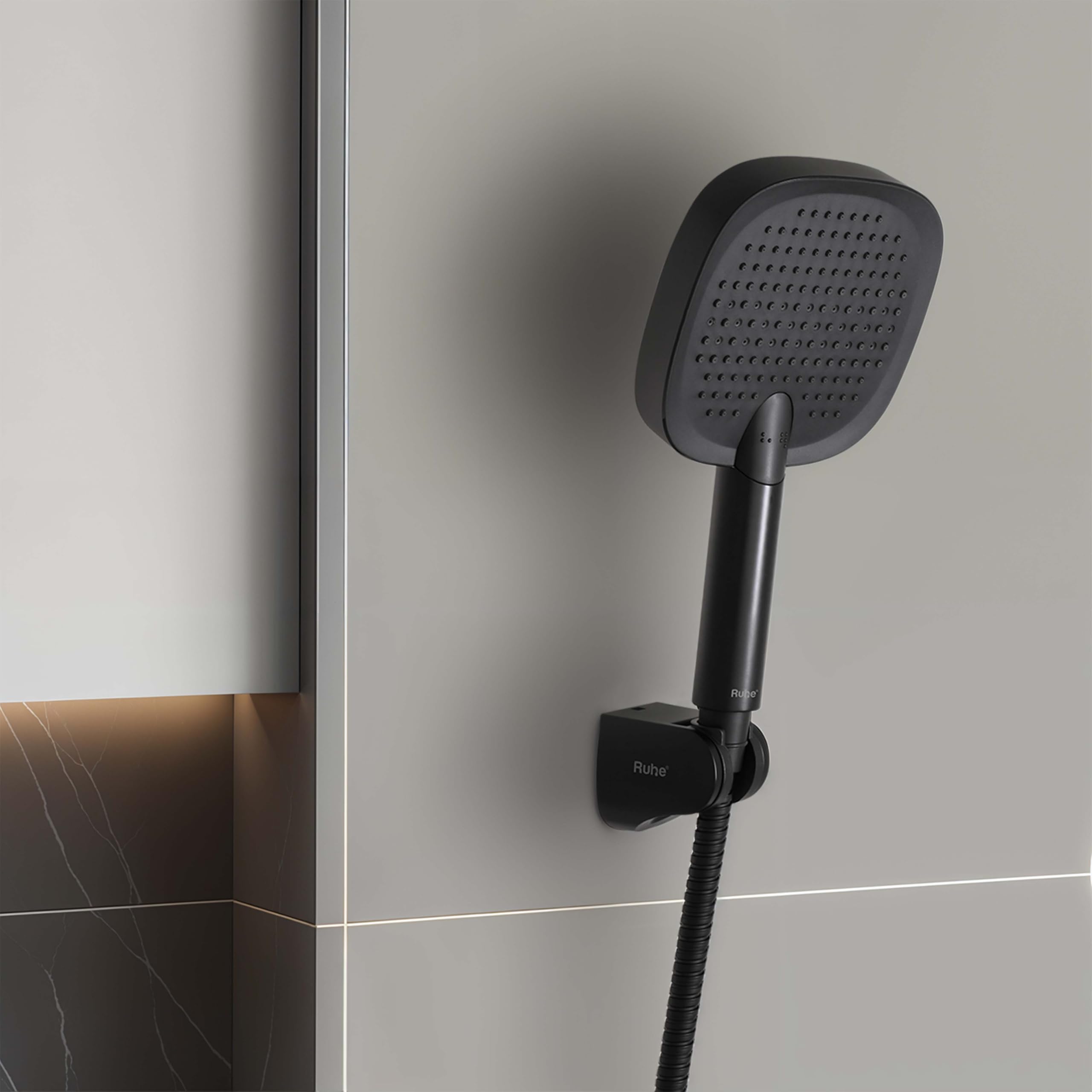 Ruhe Apex Handheld Shower - Brushed Gold -8