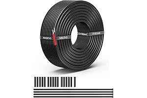 12 2 Wire: 30 ft of 12 Gauge 2 Conductor Stranded PVC Electrical Wire