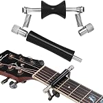 Guitar Capo Sliding Cap Capo Universal for String Instruments Suitable for Electric and Acoustic Guitars and Banjos