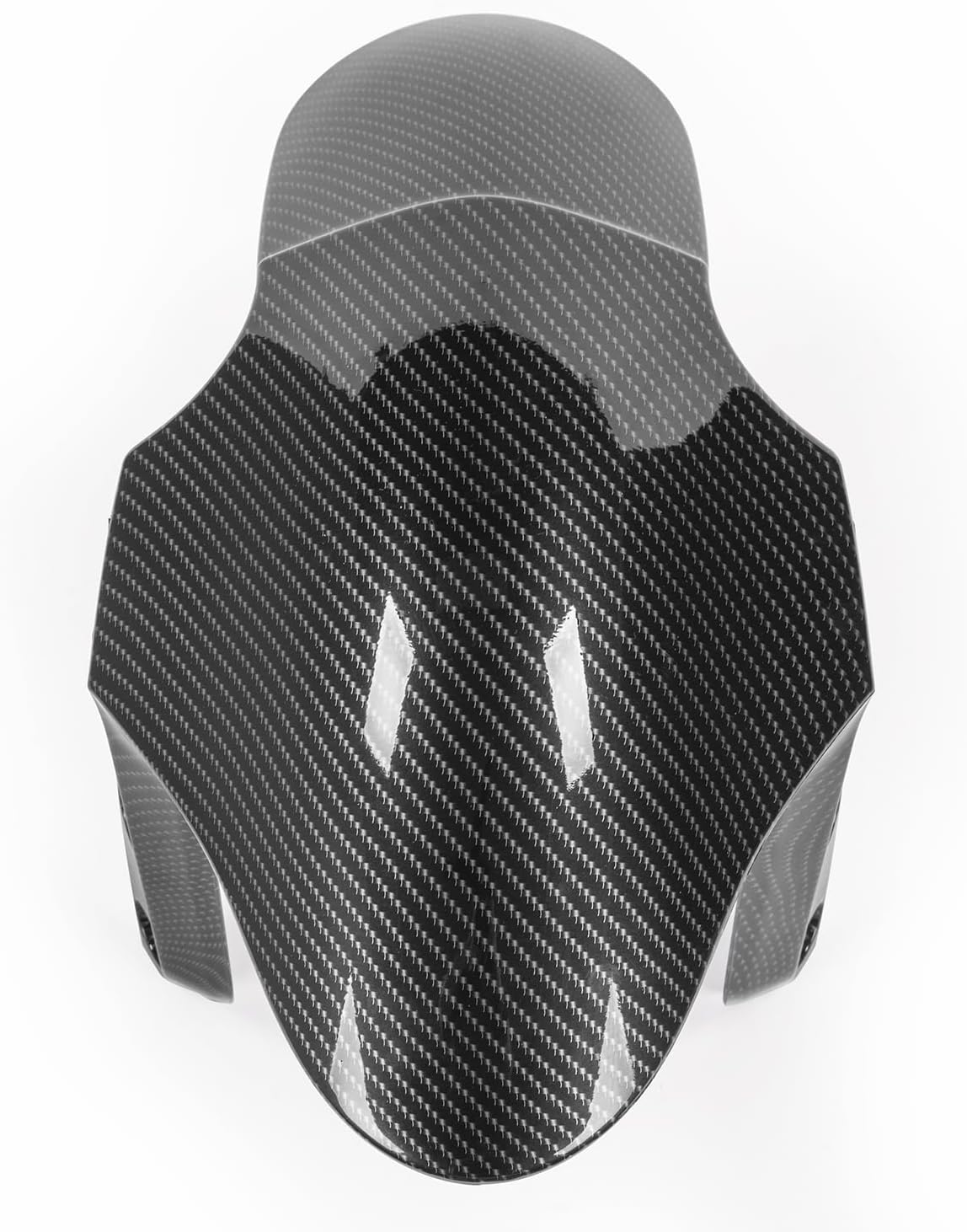Motorcycle Front Wheel Mudguard Cover for T-rumiph Daytona 660 Daytona660 2024 2025, Sport Morden Adventure Fender Splash Deflector Fairing Flap Protector (Carbon Fiber)
