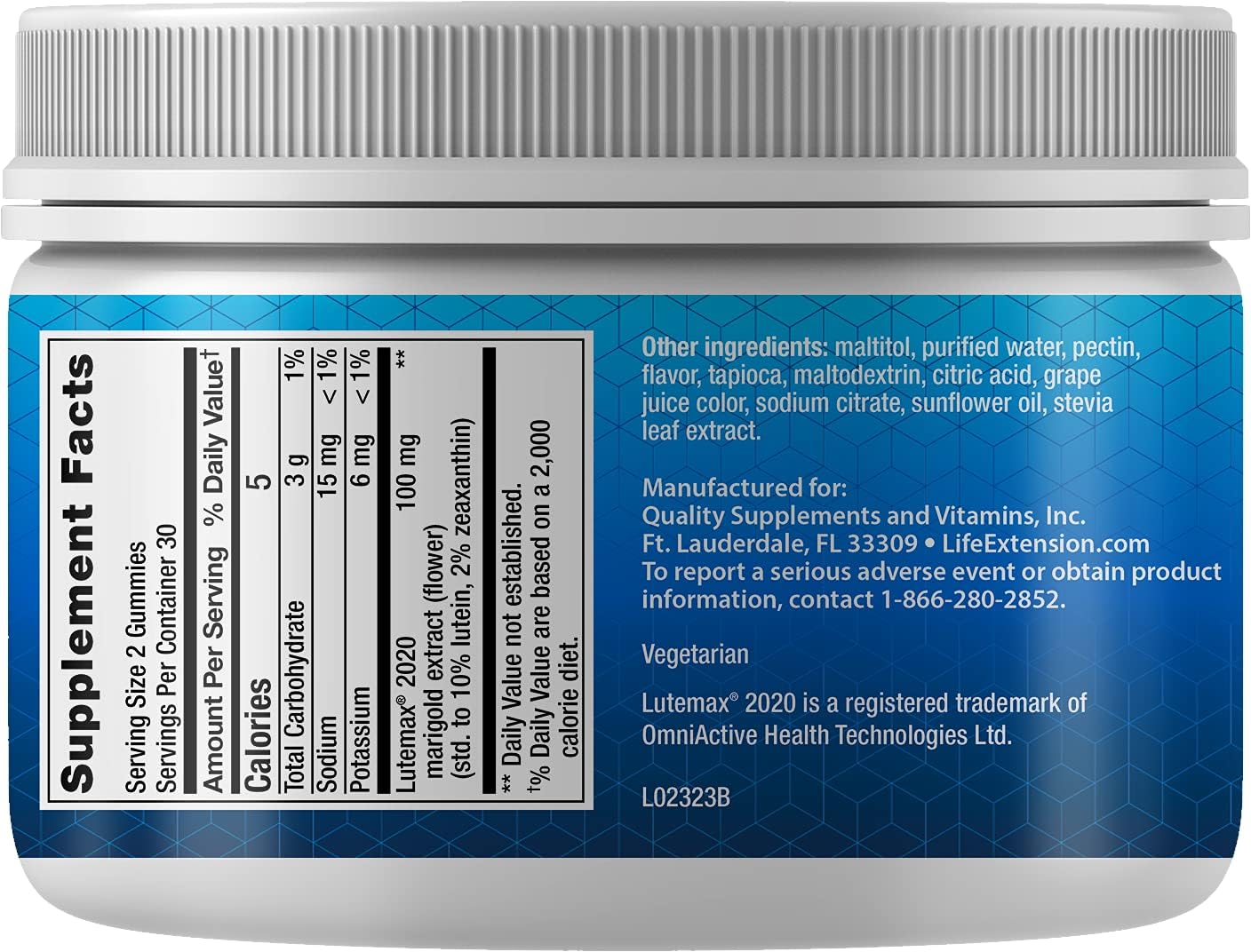 Life Extension Gummy Science Digital Eye Support – Replenishes The nutrients Your Eyes Need to Filter Blue Light – Vegetarian – Non-GMO – Gluten-Free – 60 Gummies : Health & Household