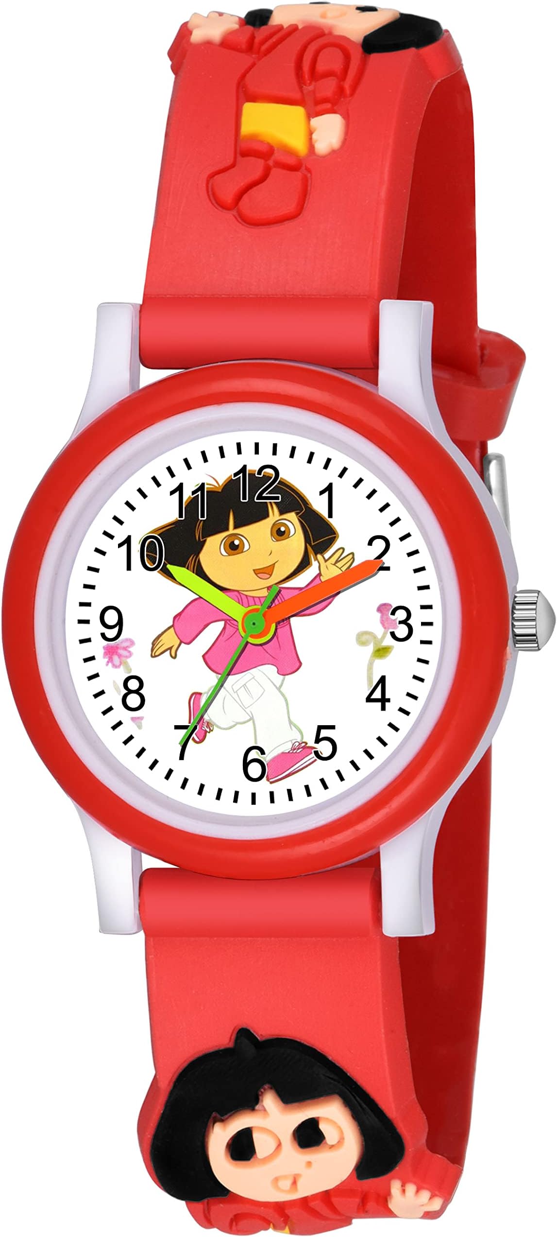 SWADESI STUFF White Dial Dora Love Watch Series Analogue Girl's Kids Watch