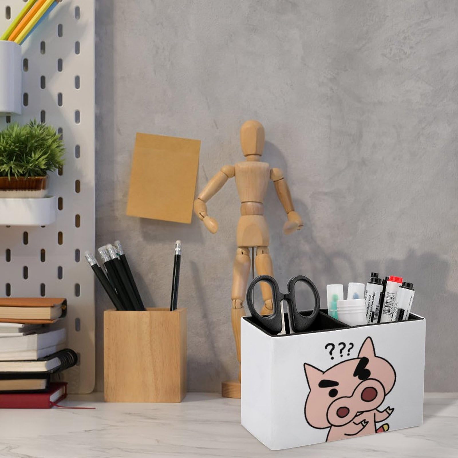 Amazon.co.jp: ぶりぶりざえもん ペン立て ペンスタンド 小物入れ