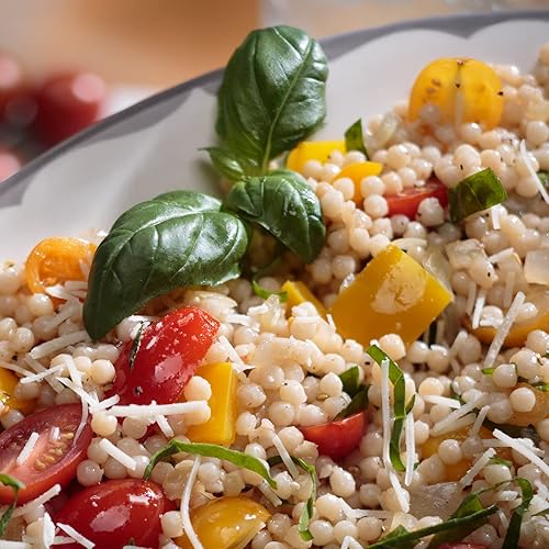 Miniatura 10 de RiceSelect Arroz Arborio orgánico, arroz risotto, sin gluten, sin OMG, 32 onzas (paquete de 4 frascos)