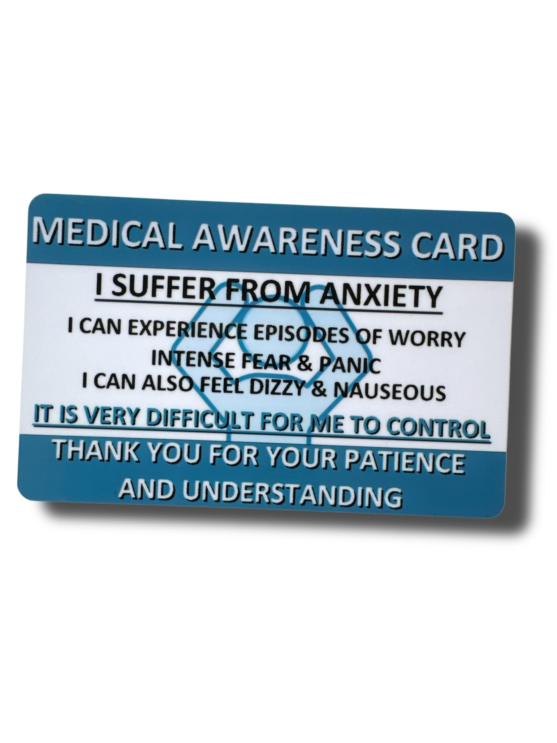 Medical Awareness Information Card (Anxiety) — image 1