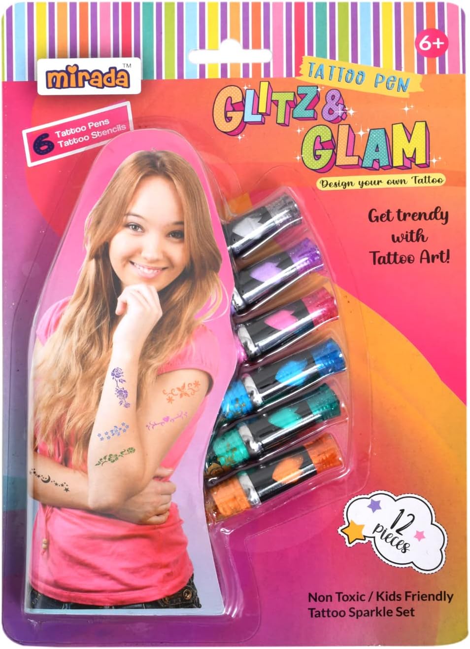 Glitz & Glam Tattoo Pens