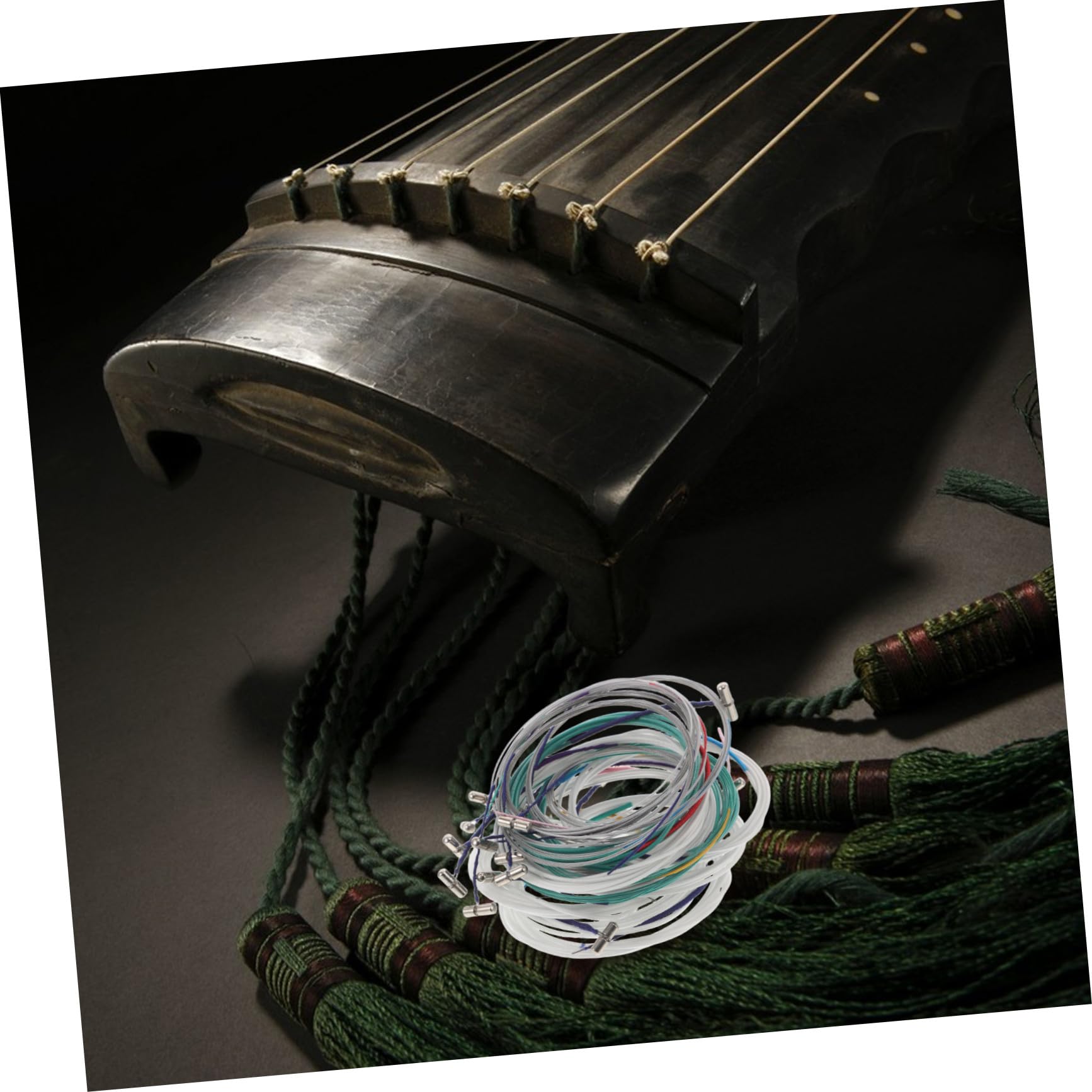 21 Stück Teiliges Guzheng Nylon Saiten Strapazierfähige Ersatzsaiten für Anfänger Zither Instrumente Flexibles Material für Langanhaltendes Üben und Einfache Montage
