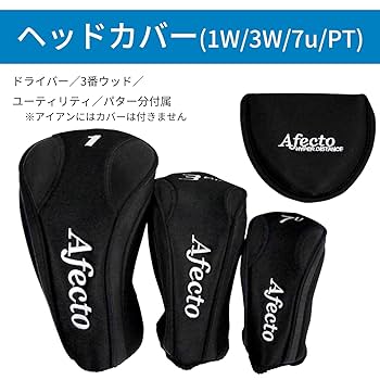 Afecto AFCB20-1 左利きメンズ キャディバッグ＋ゴルフクラブセット 左利き用】AFECTO CR-01 メンズゴルフクラブセットゴルフクラブ9