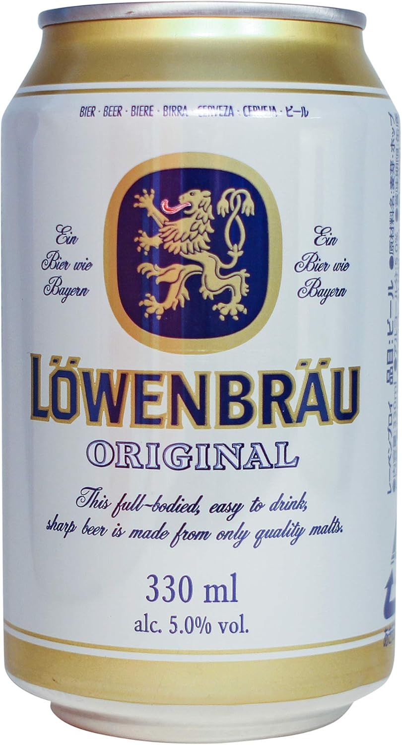 レーベンブロイ 缶 ラガービール [ 330ml X 24本 ]