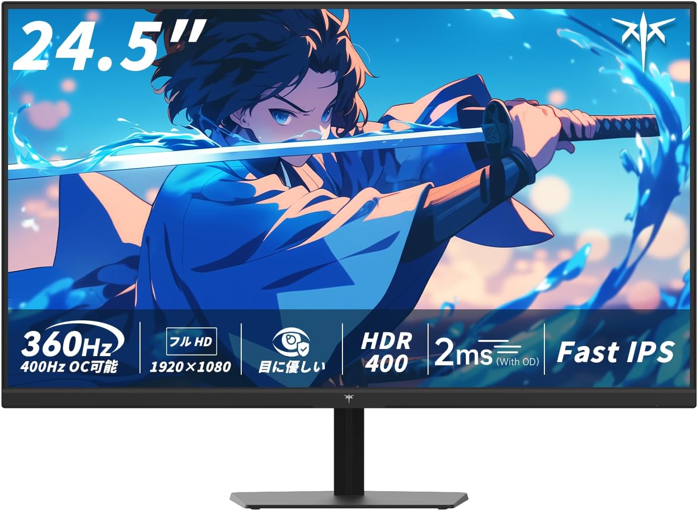 KTC 24.5インチ ゲーミングモニター FHD 400Hz