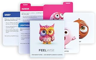 FeelWise Emotional Intelligence Card Deck: 156 Emotion Cards + 37 Mindfulness Techniques for Resilience & Growth