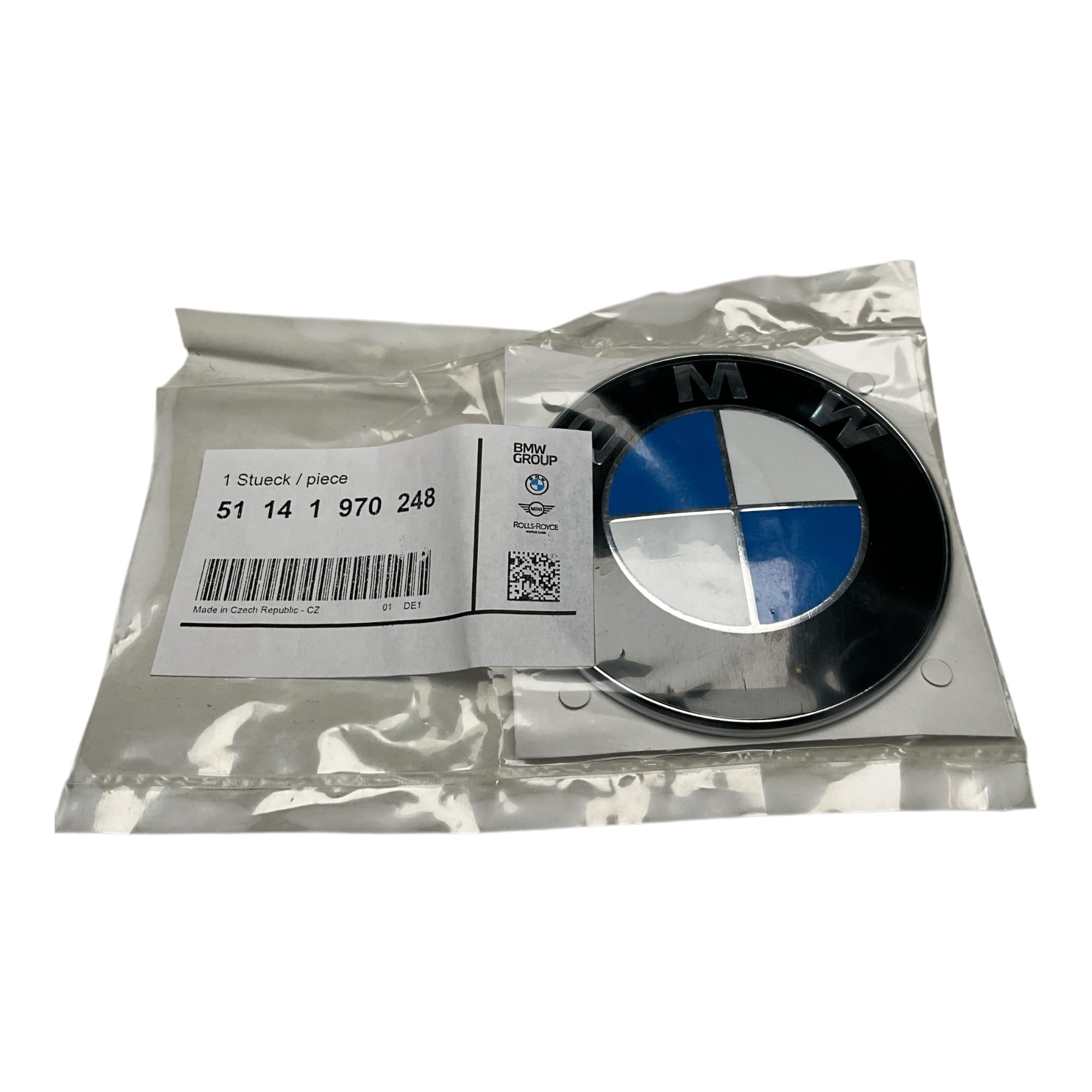 Emblema Originale BMW Con Adesivo - Diametro 64.5mm, Ricambio Auto - Foto 7