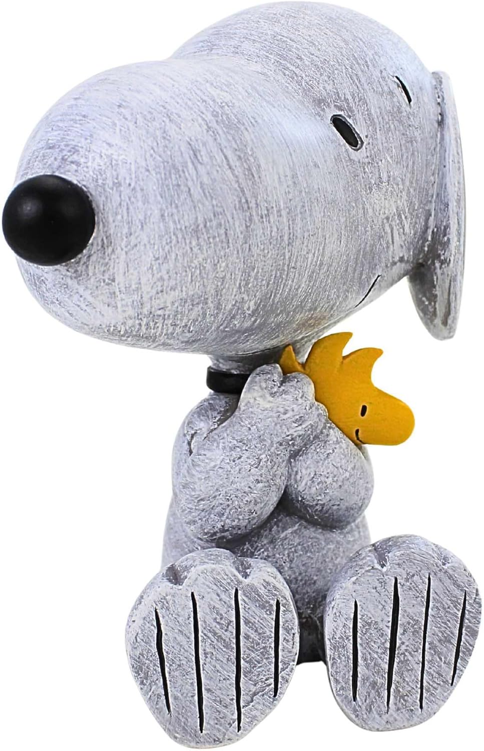 Roman Snoopy and Woodstock Garden Statue, 8.75-inch Height, Resin, Stone Mix, Home, Garden, Outdoor