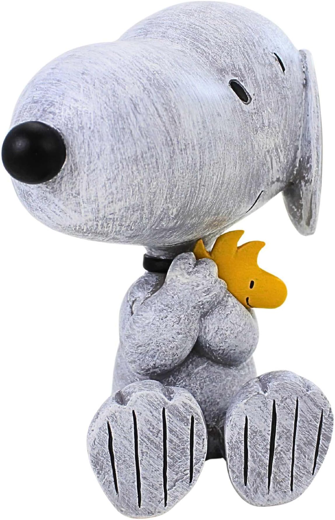 Roman Snoopy and Woodstock Garden Statue, 8.75-inch Height, Resin, Stone Mix, Home, Garden, Outdoor