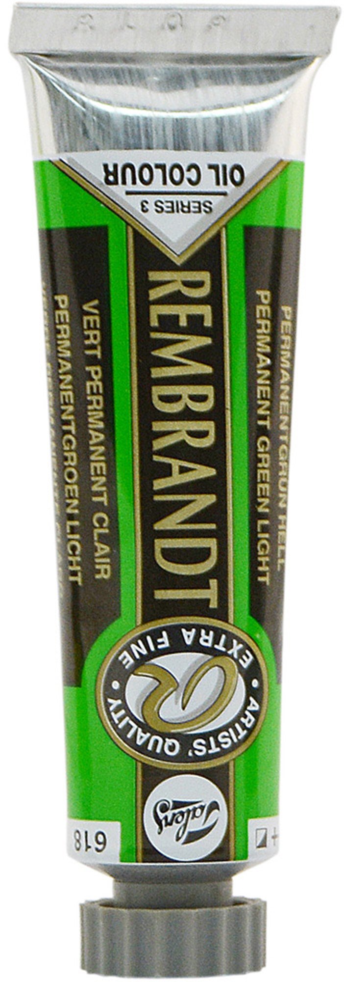 Rembrandt 15ml Artists Oil Colour - Permanent green light - Series 3