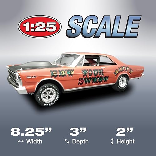 Miniatura 4 de AMT 1966 Ford Galaxie Sweet Bippy - Kit de modelo a escala 125