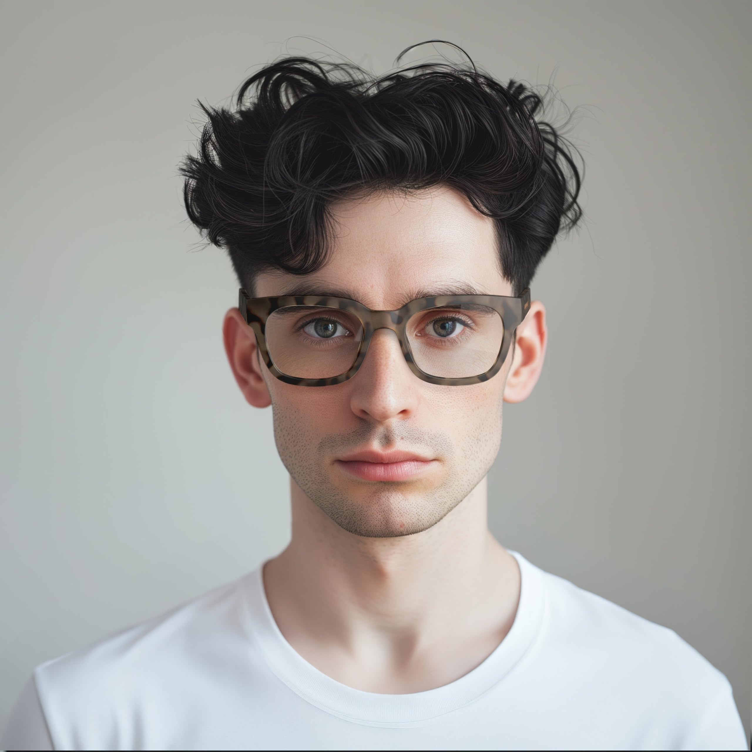 LONDON MOLE® Tricky Lunettes de lecture | Liseurs carrés froids/rectangulaires/trapézoïdaux | Unisex féminin masculin | Charnières à ressort