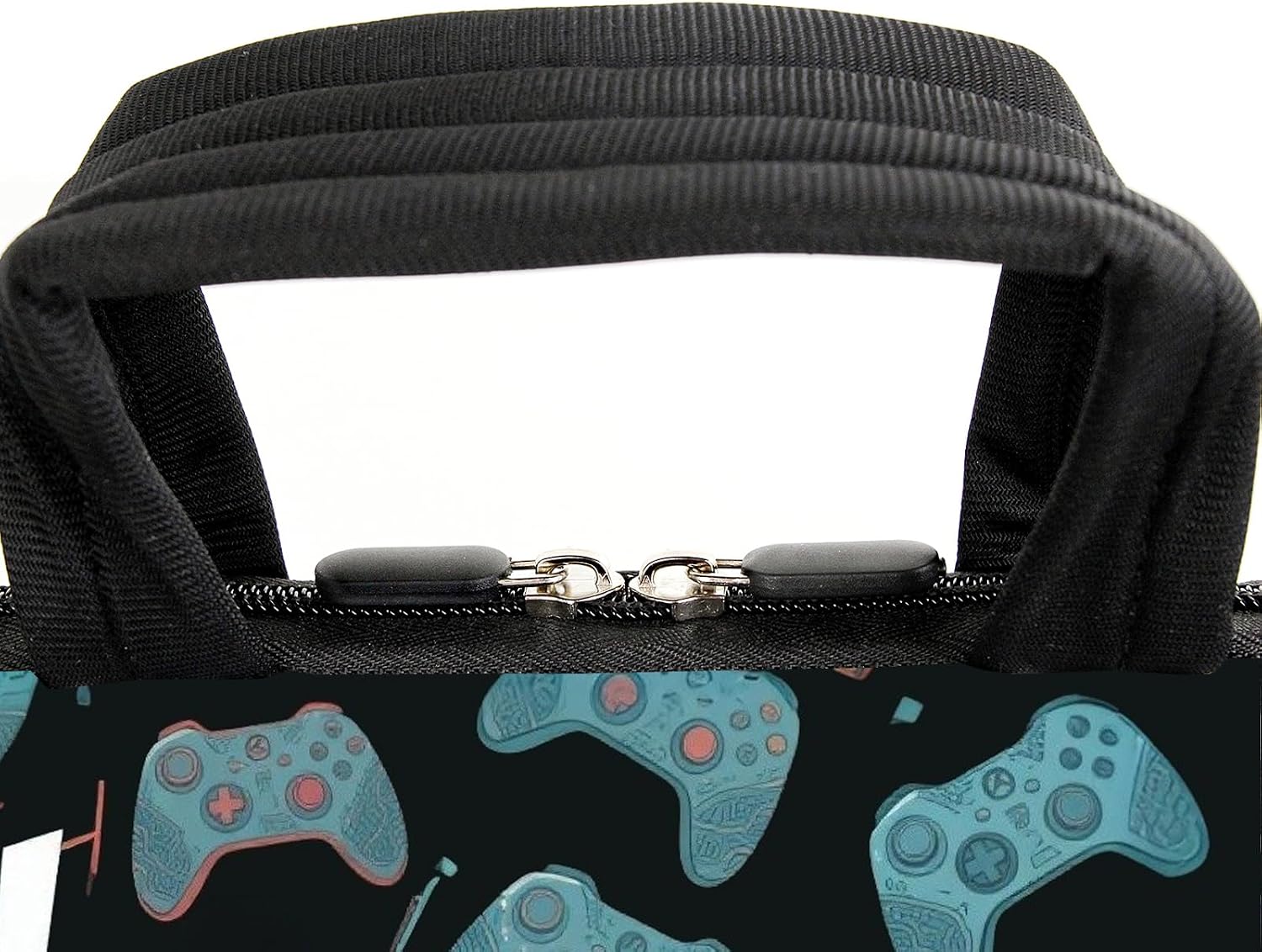 AMARY 17" Laptop Shoulder Bag Carrying Case Adjustable shoulder straps, comfortable handle, front pocket for storing mouse (Game-1)