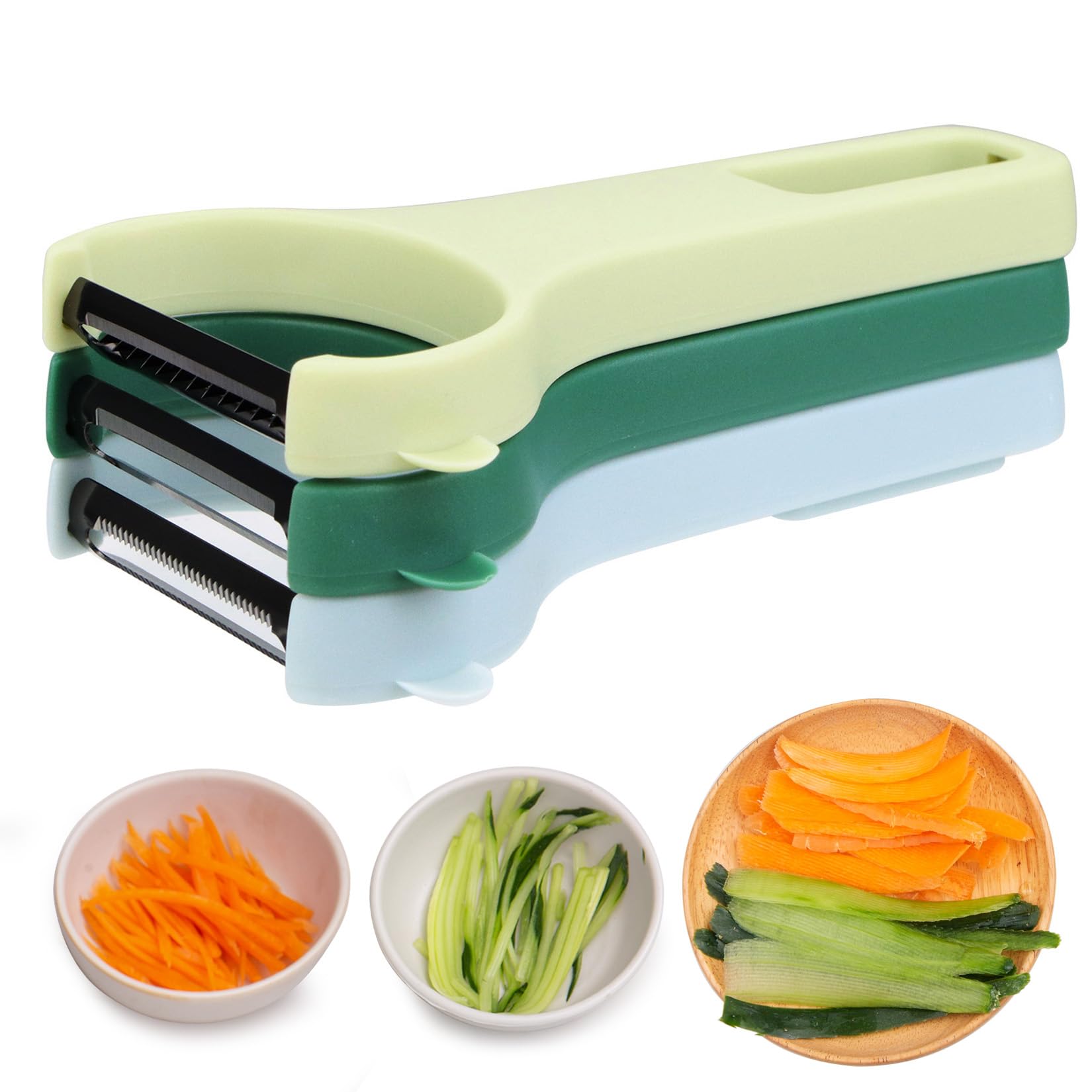 1 éplucheur de cuisine multifonction en plastique pour légumes, fruits, concombres, pommes de terre, carottes, fromage, gadgets de chef