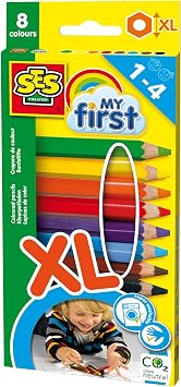 SES Creative My First Colored Pencils Arts & Crafts