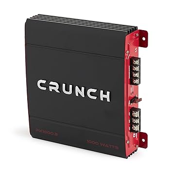 Amazon.com: Crunch 1000 Watt Amp 2 Channel Car Audio Stereo