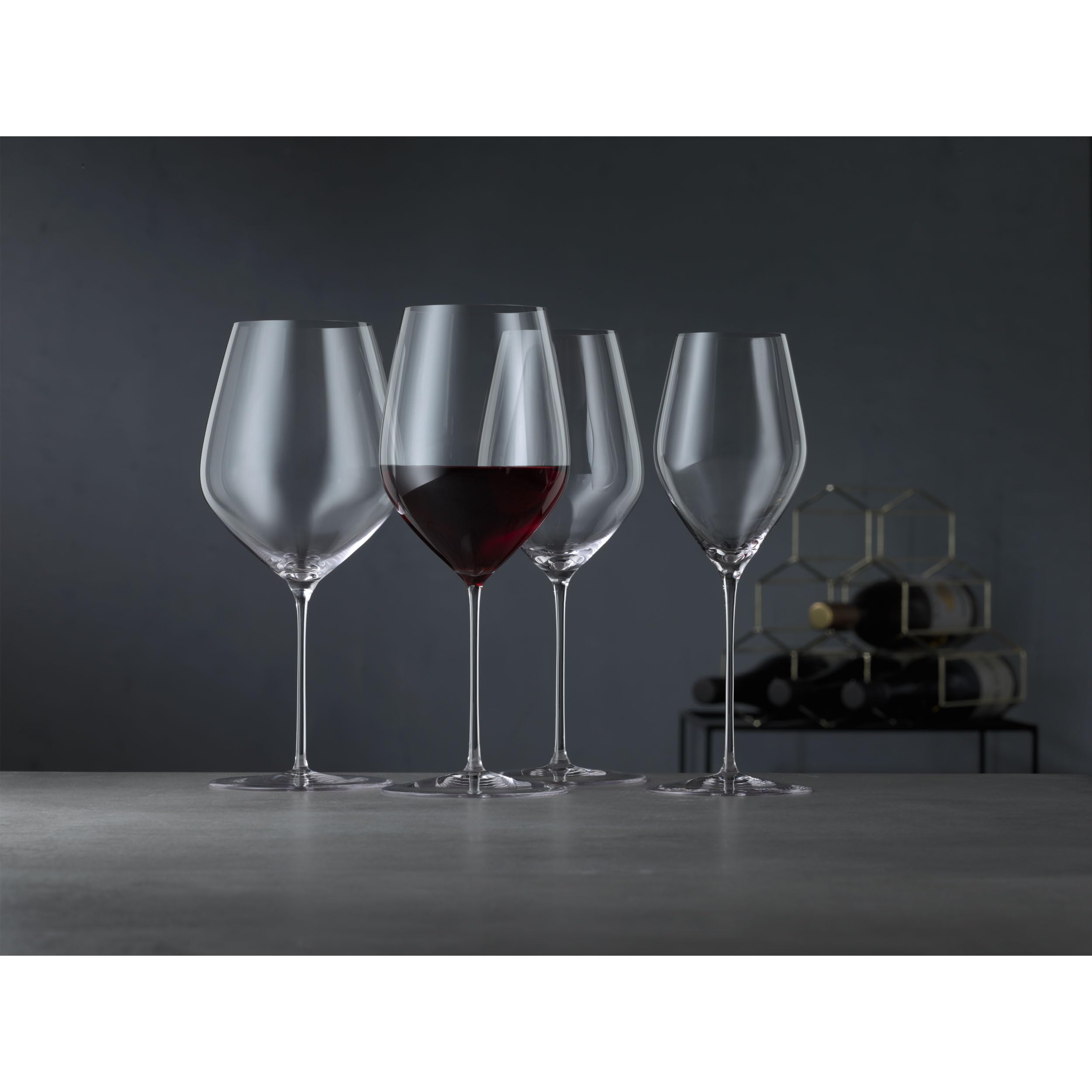 Spiegelau Universal Weingläser 510 ml, 4 Stück, Hi-Lite, 1750471, Wein