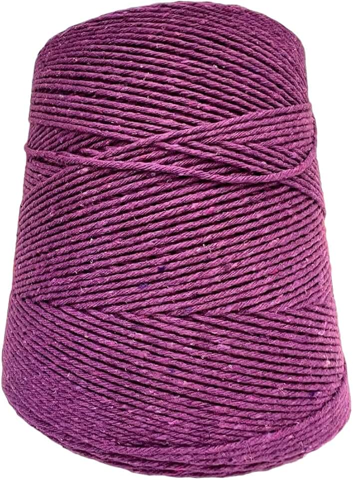 Barbante Eco Brasil 6 fios 1kg 980m Soberano cores a escolha (Ultra Violeta)