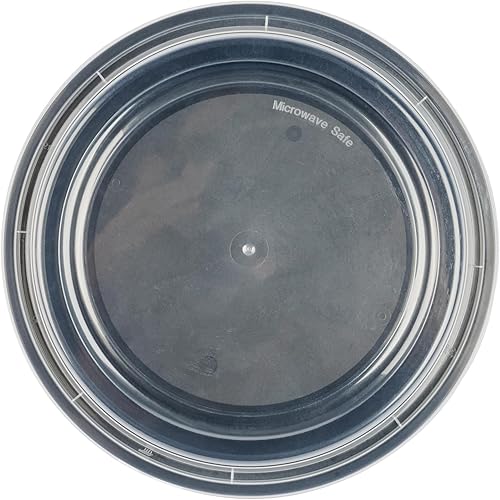 Miniatura 85 de Restaurantware Asporto - Cajas para llevar de 16 onzas, 50 recipientes de alimentos para llevar para microondas, tapas de plástico transparente Negro
