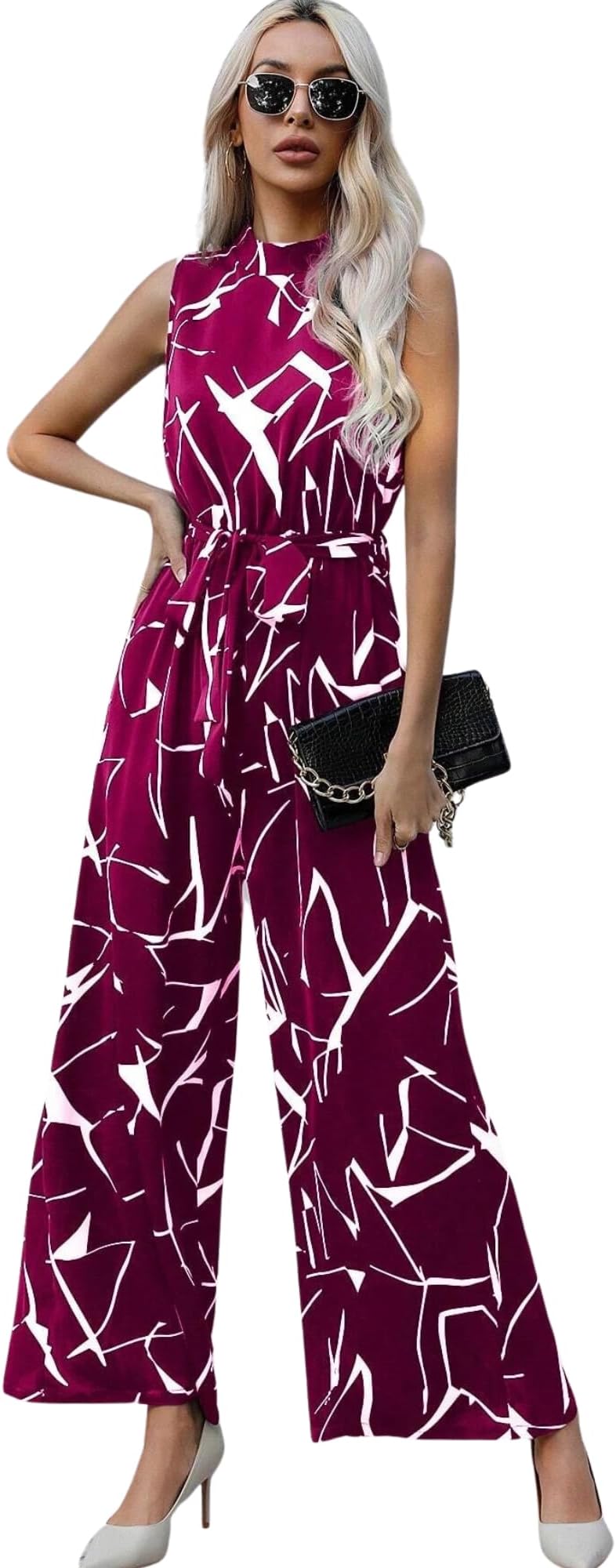 Tandul Jumpsuit - Multicolor Jumpsuit, Sleeveless Casual Jumpsuit For Women (6431)