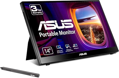 Miniatura 10 de ASUS ZenScreen Monitor portátil USB-C de 16 pulgadas (15.6 pulgadas visible) 1080P (MB16AHV)  Full HD, IPS, filtro de luz azul, antirreflejo, mini
