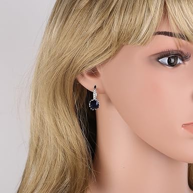 Orecchini A Cerchio In Argento 925 Con Zirconia Quadrata – Eleganti E Senza Nichel - 2