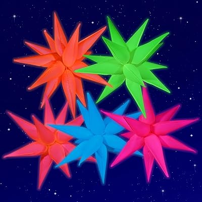 Retro-Futuristic Glow Balloons/Arch!
