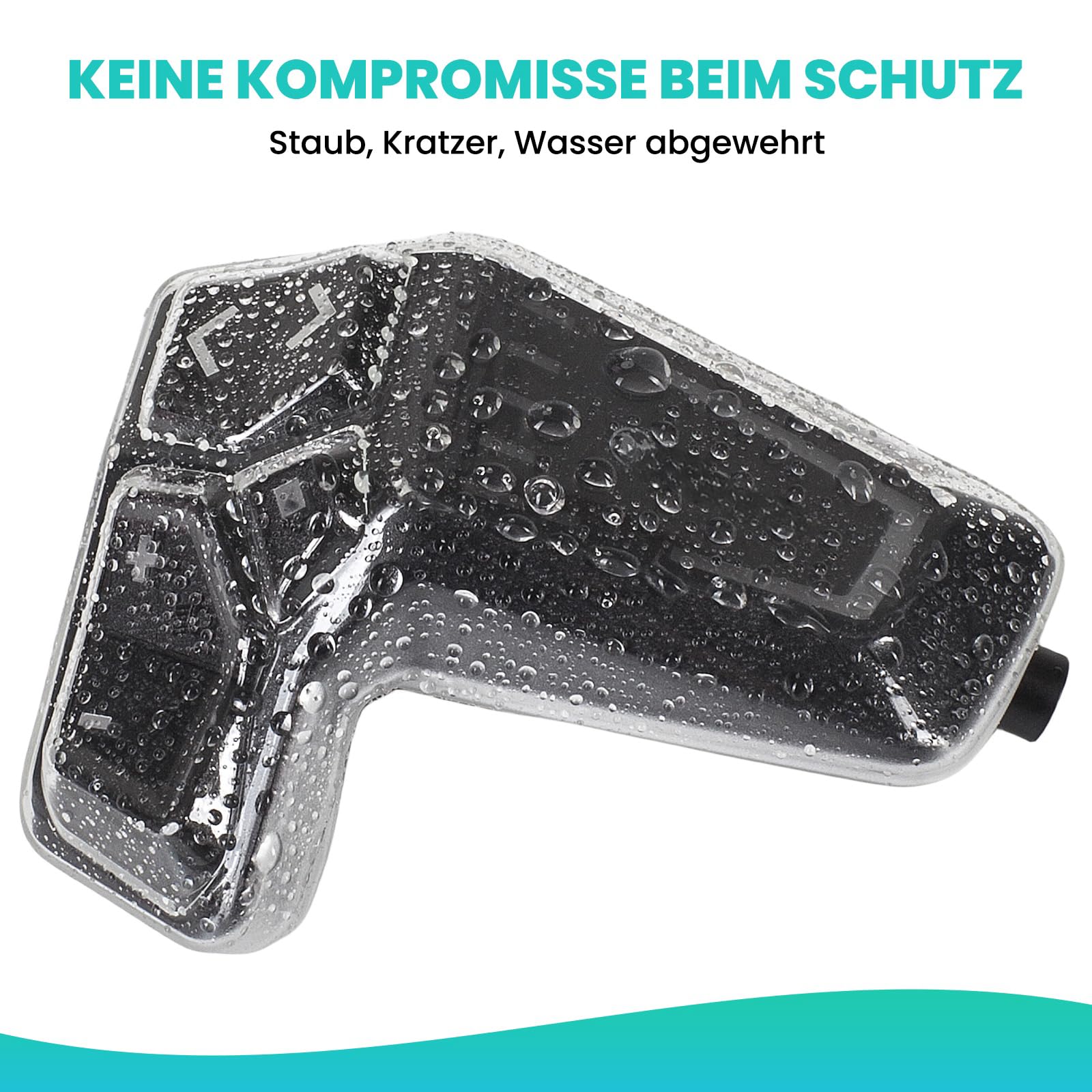 Besudo Set custodia protettiva compatibile con Bosch Intuvia 100 Display & LED Remote Control Unità (BHU3200 & BRC3600) – Protezione Cover Protettiva Cover Protettiva Cover Protezione da Graffi Shock