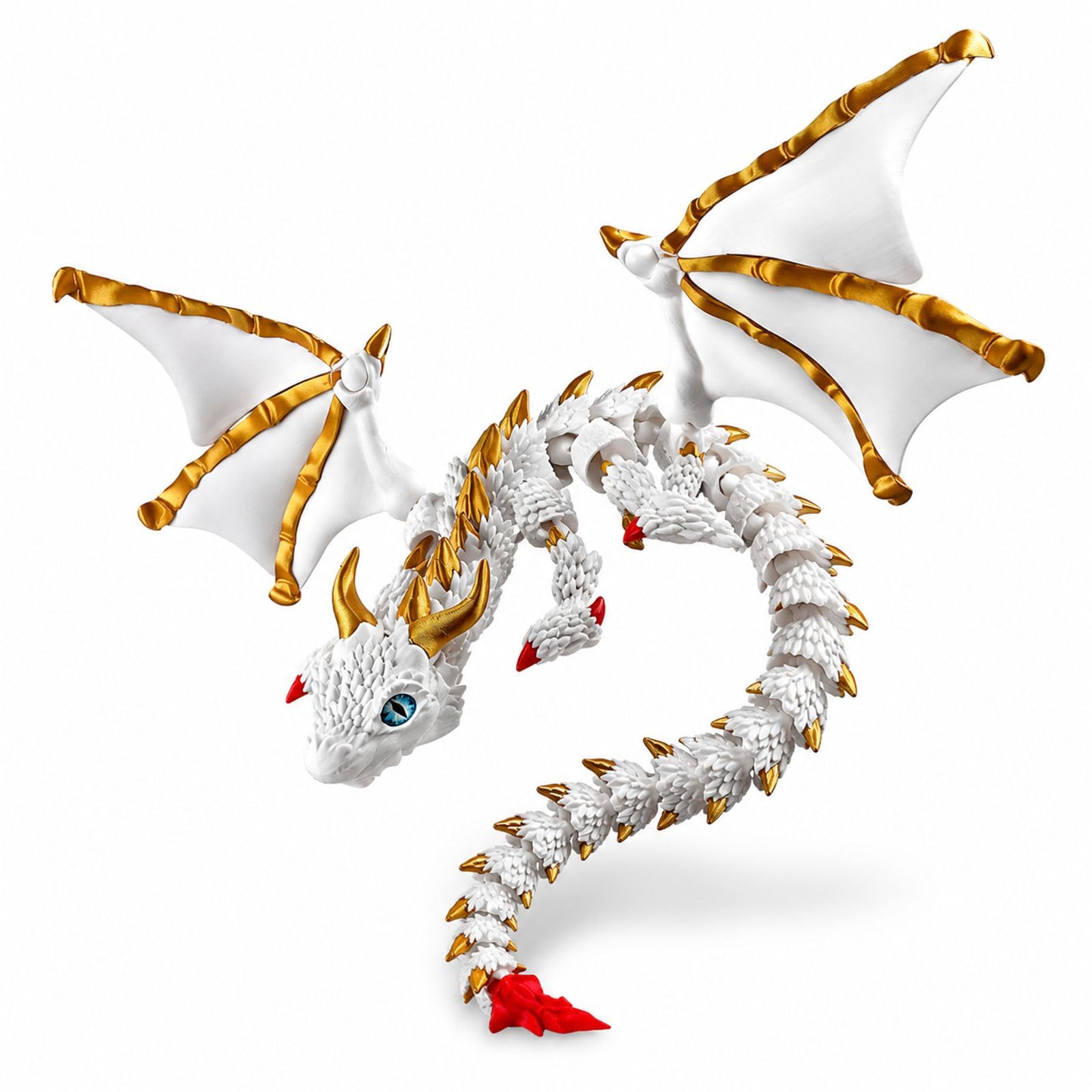 3D Printed Dragon Winged 23cm for Desk Display