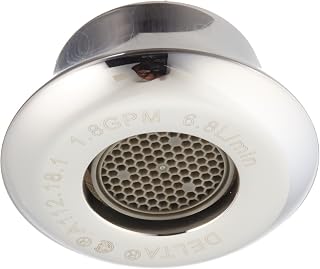 Delta Faucet RP48373 Chrome Aerator - 1.8 GPM OEM Replacement for Delta Kitchen & Bathroom Faucets