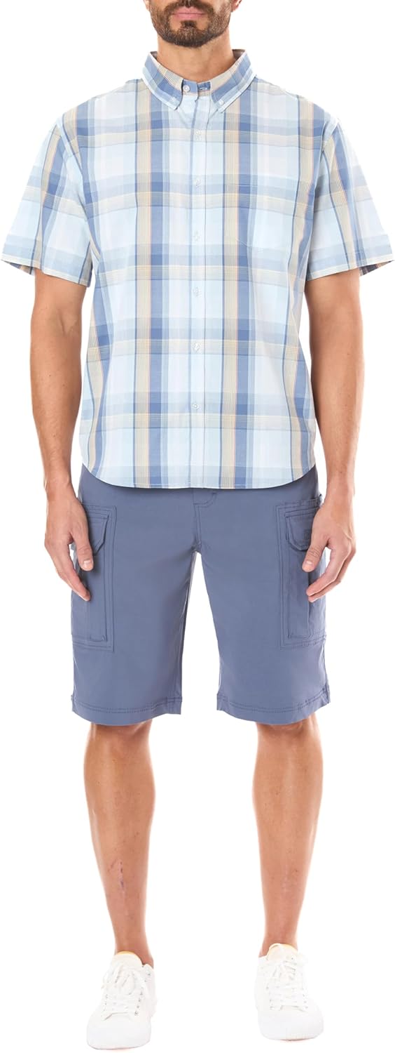 Smith's Workwear Men's Short Sleeve Cotton One-Pocket Shirt - Image 4